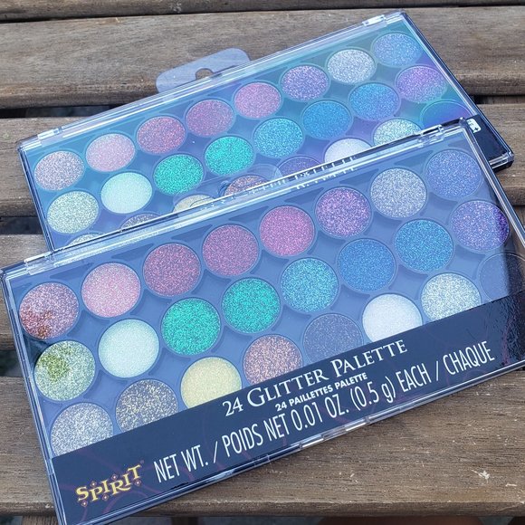 NWT Spirit Halloween 24 GLITTER PALETTE makeup - Picture 2 of 10